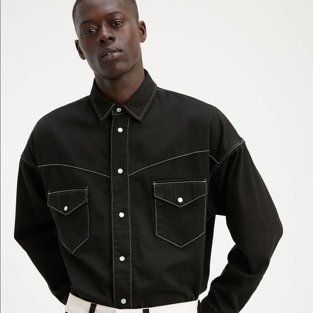 Levi’s oversized western shirt
